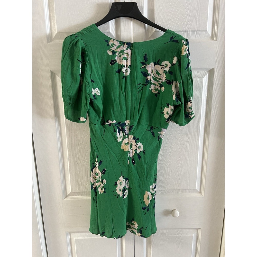 Free People Green Floral Mini Dress - Picture 7 of 11
